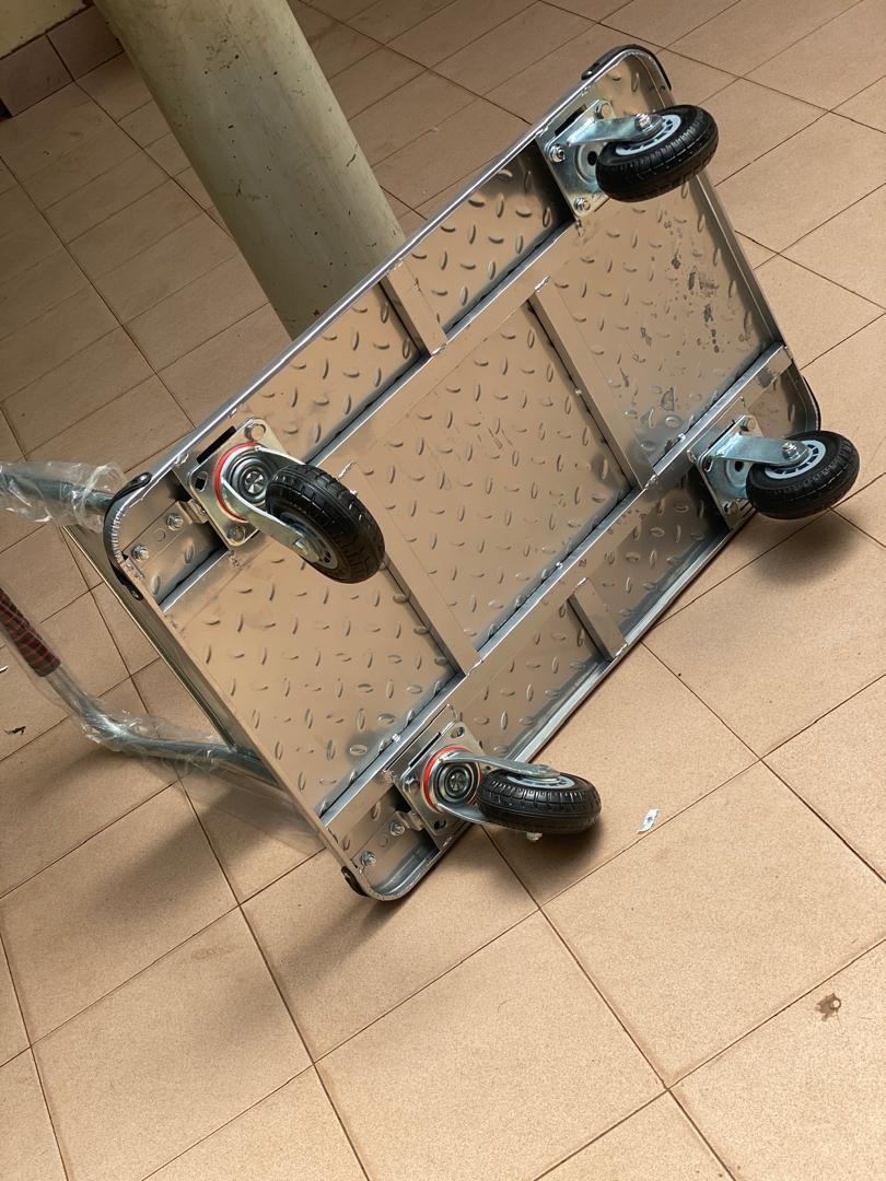 Aluminium 4 Wheeled Cargo Trolley