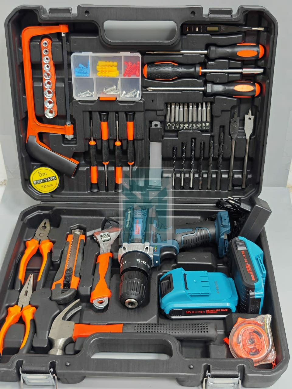 Boss Life 36V Cordless Electric Drill Toolkit
