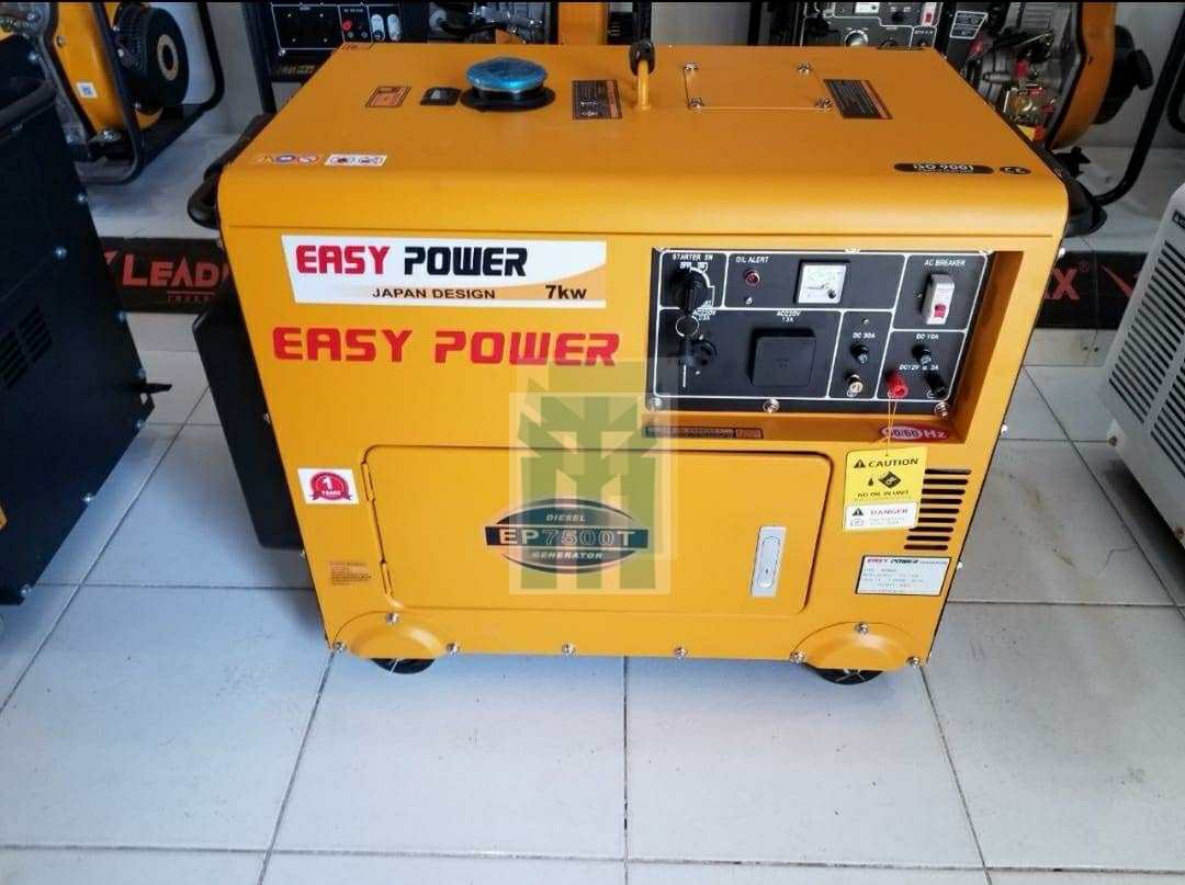 7000W Silent Diesel Generator Easy Power EP7500T