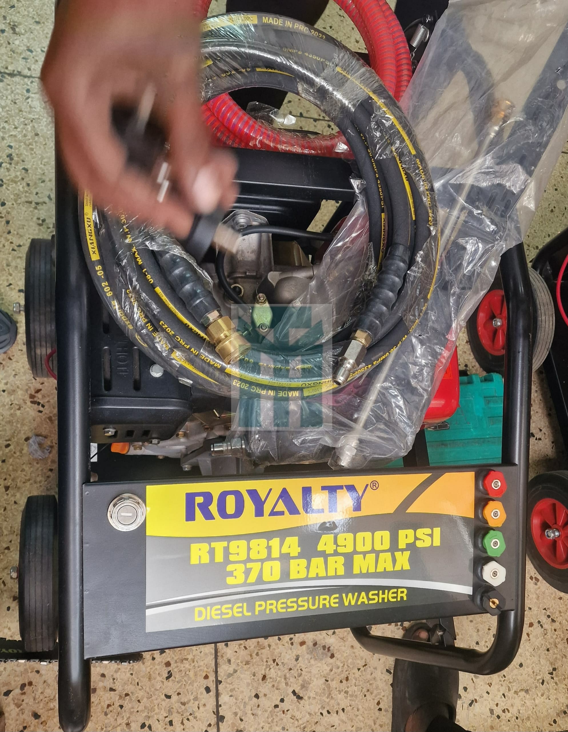 Royalty Diesel Pressure Washer RT9614W with Hose