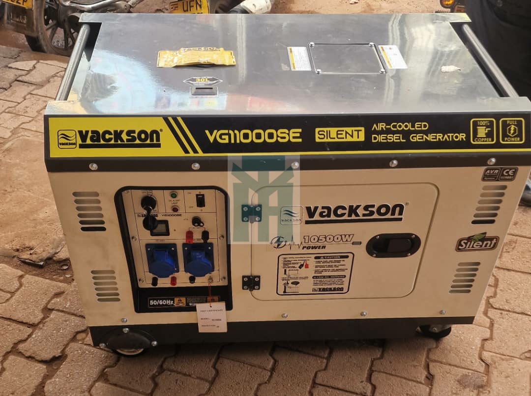 Vackson Air Cooled 45.5A 10.5KW Diesel Silent Generator 220V