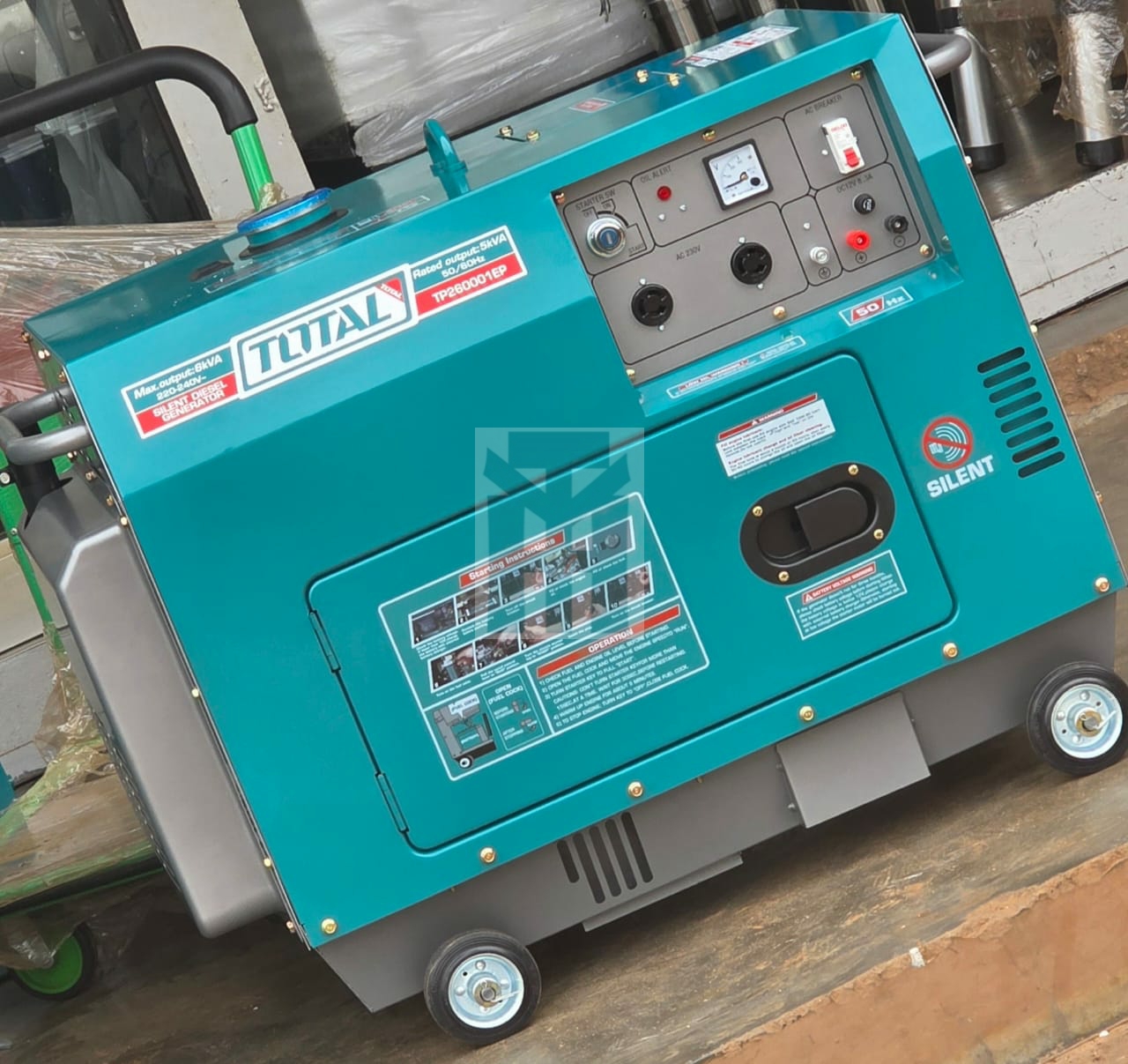 Total Silent Box Body Generator 5KW TP260001EP
