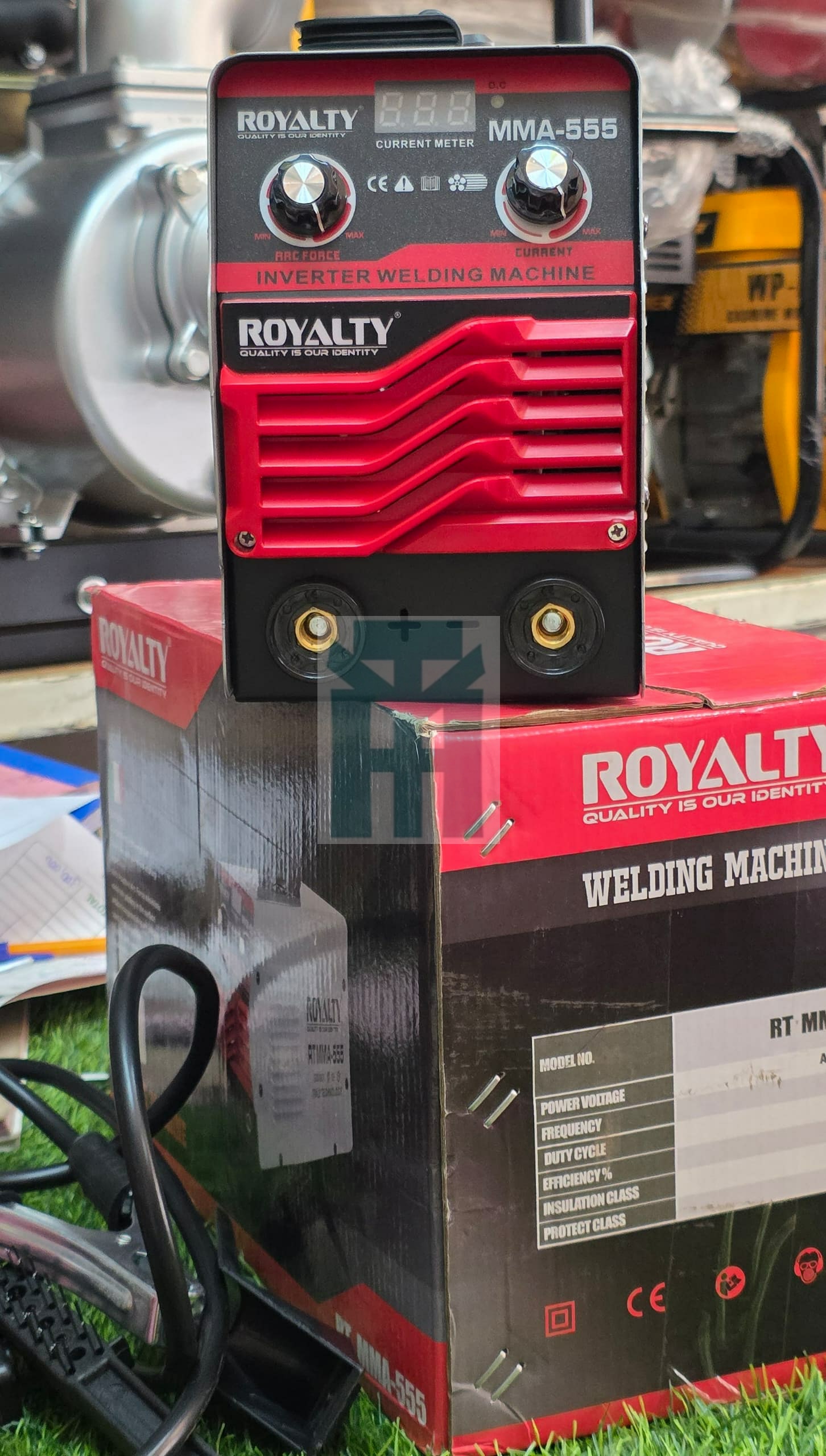 MMA-555 Inverter Welding Machine by Royalty