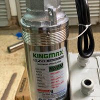 Submersible Electric Water Pump 147m Kingmax
