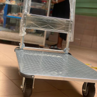Pushed Cargo Trolley 4 Wheels