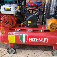 Royalty Petrol Electric 2HP 100L Air Compressor