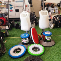 Easy Power Floor Scrubber with Accessories