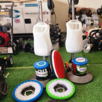 Floor Scrubbers Cleaner and All Its Accessories