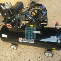 Jialilee 200L Diesel Air Compressor Double Piston