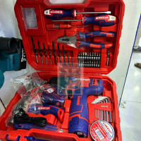 Emtop 12V Lithium Cordless Drill Tool Set
