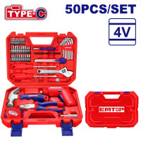 Emtop 50pcs 4V Cordless Electric Screw Drive