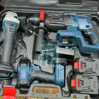 Bosho 3 Tool Lithium Battery Rechargeable Cordless Set