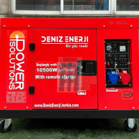 10500W Silent Diesel Generator with Remote Starter Deniz Enerji