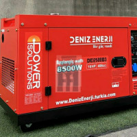 8500W Silent Diesel Generator 16HP 498cc Deniz Enerji