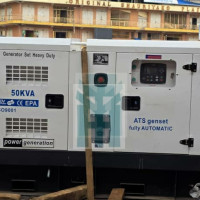 Perkins Box Body Silent Diesel Generator 50KW with Fully Automatic ATS