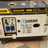 Air Cooled 10500W Diesel Silent Generator 220V Vackson